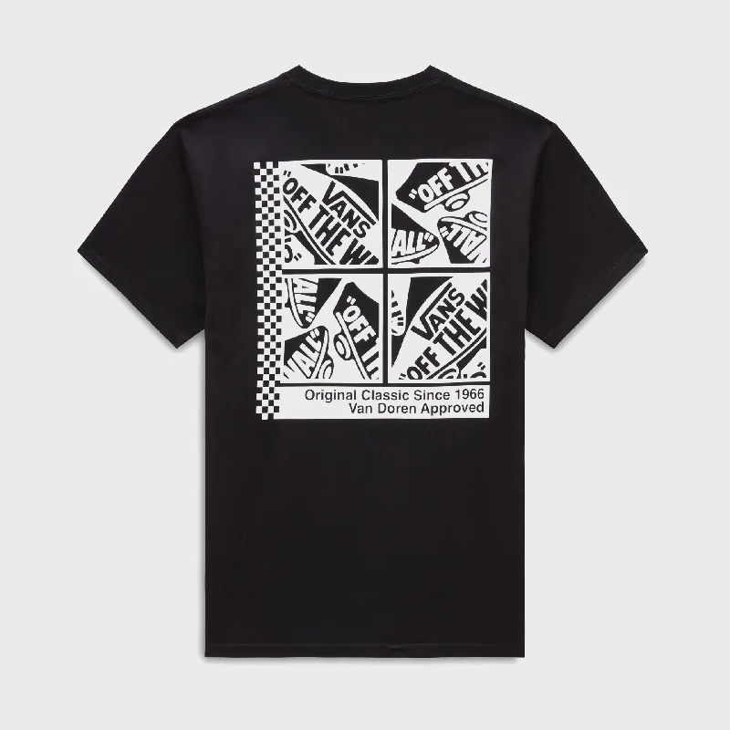 Final Clearance Vans Mens Tech Box T-Shirt - Black