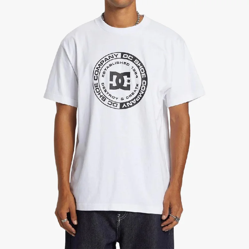 Great Deal Dc Mens Corpo Hss Short Sleeve Tee White