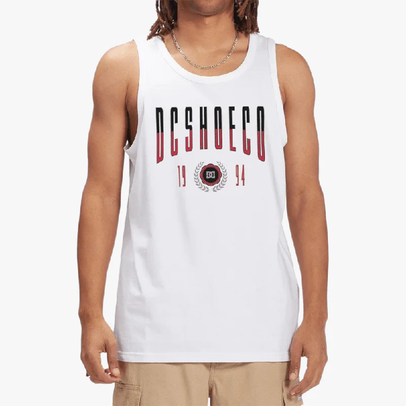Crazy Savings Dc Mens Dropout Vest White