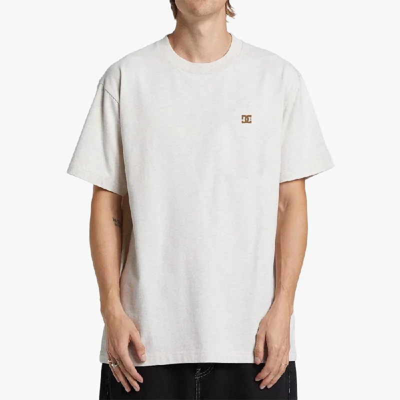 Lowest Price Dc Mens Essential Short Sleeve Tee Snow Heather