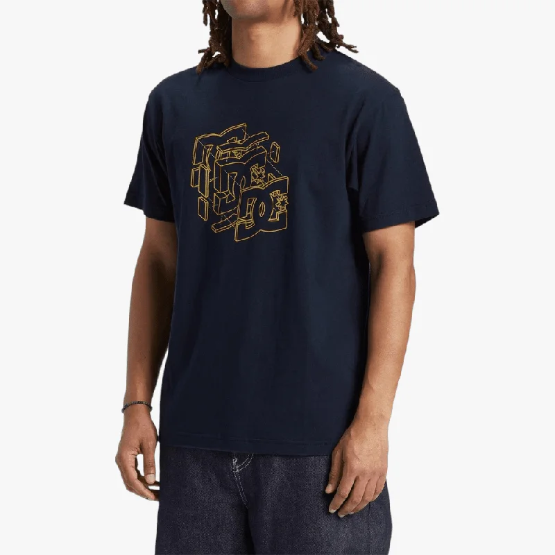 Year-End Sale Dc Mens Rebuild Short Sleeve Tee Navy Blazer