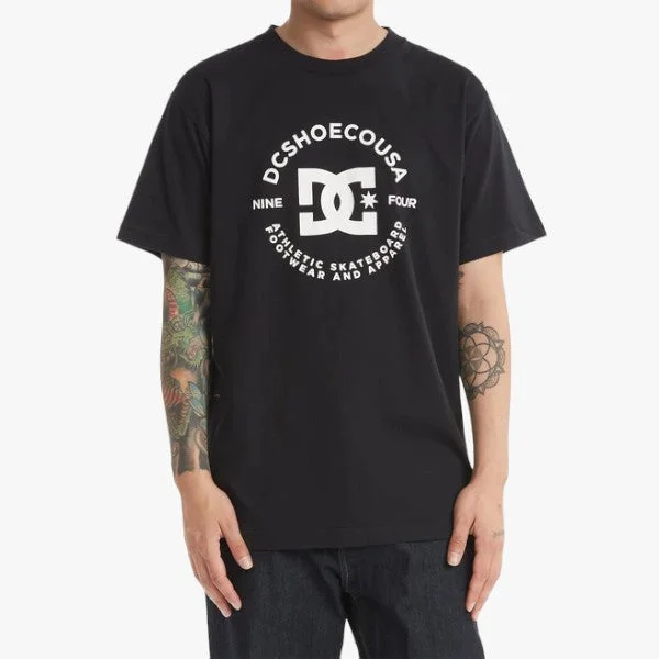 Now or Never Dc Men's Star Pilot Short Sleeve Tee Black