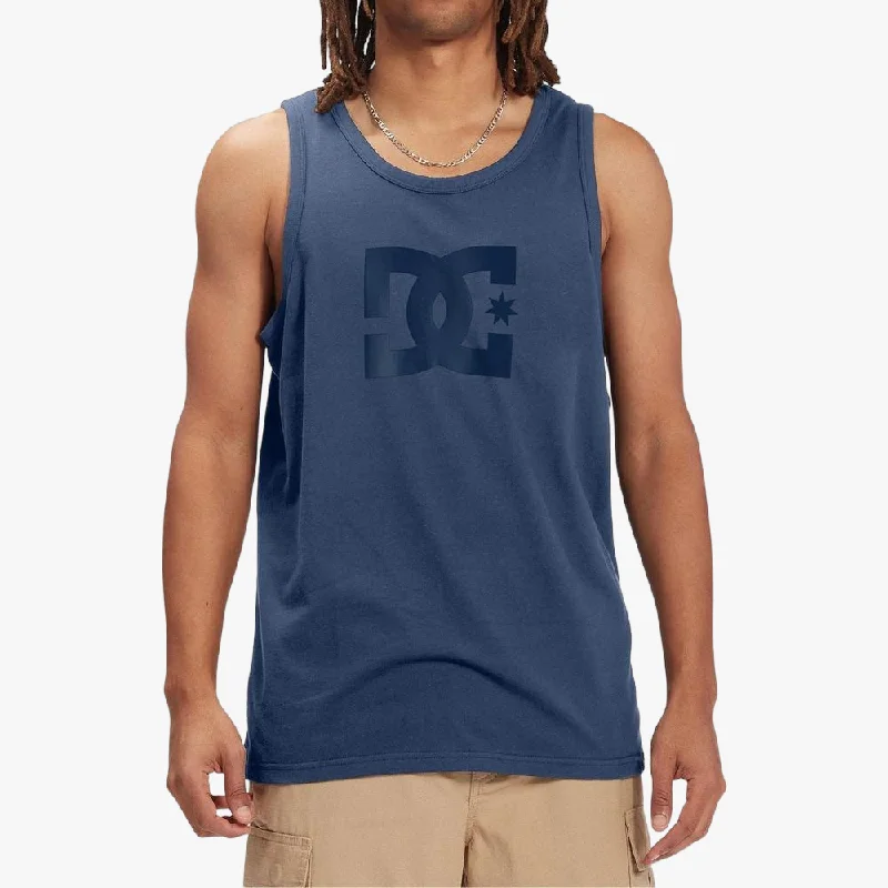 Warehouse Sale Dc Mens Star Tank Dress Blues