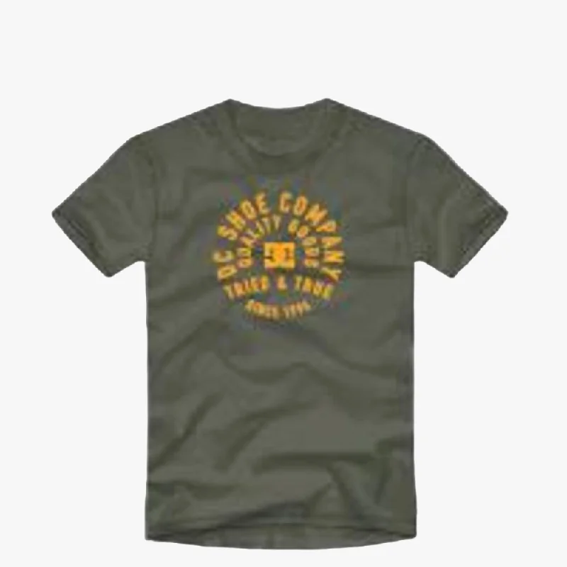 Overstock Clearance Dc Mens Tried & True Short Sleeve Tee Olive