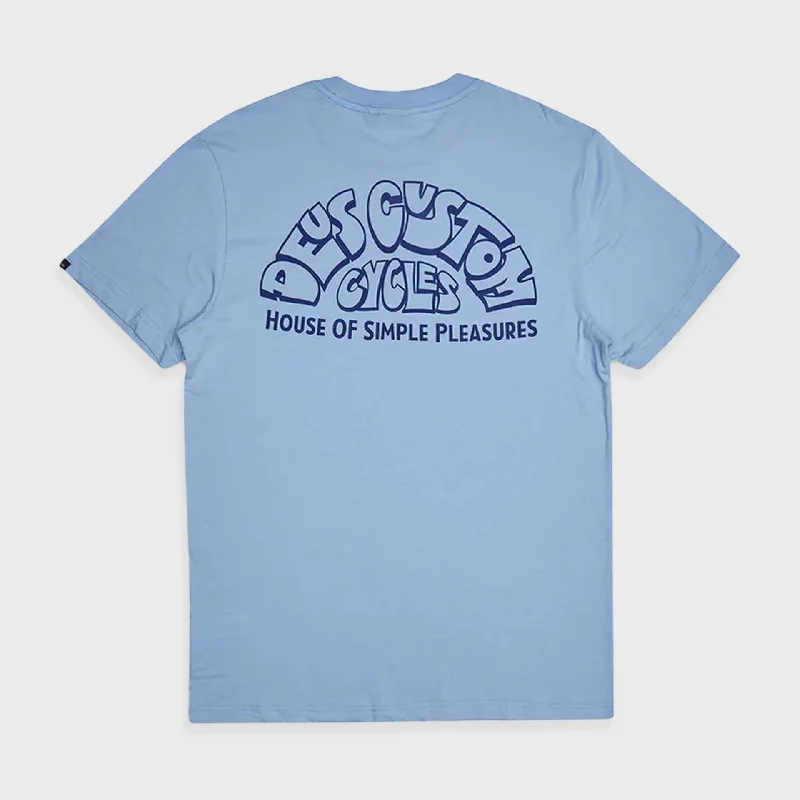Value Pack Deus Mens Duke T-Shirt - Soft Chambray