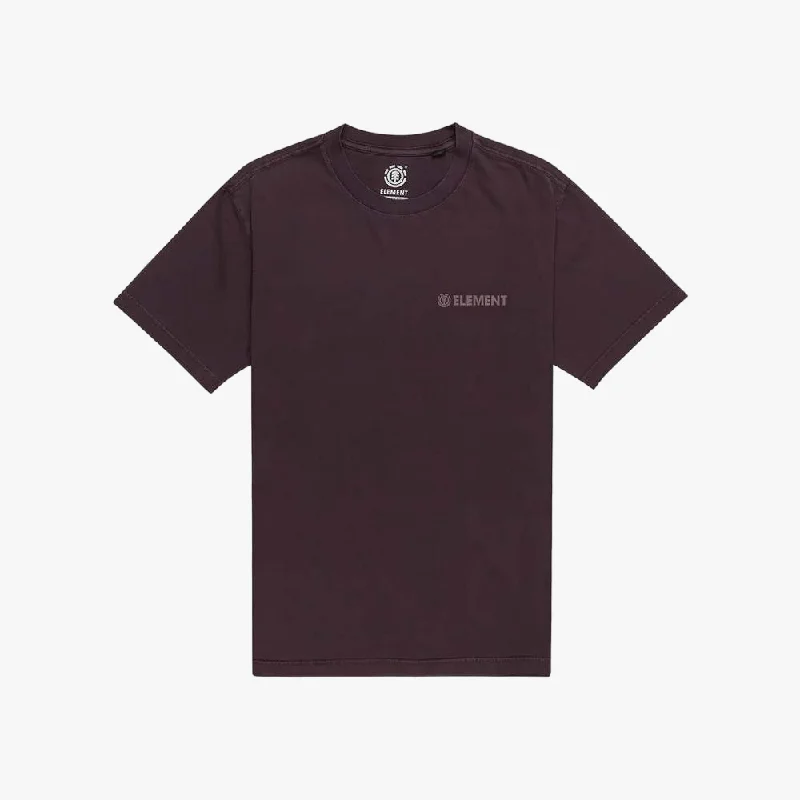 Year-End Deals Element Mens Blazin Chest Short Sleeve Tee Plum Perfect