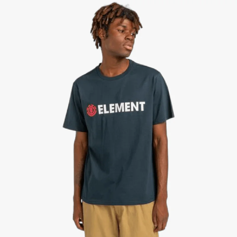 Final Sale Element Mens Blazin Short Sleeve Tee Eclipse Navy