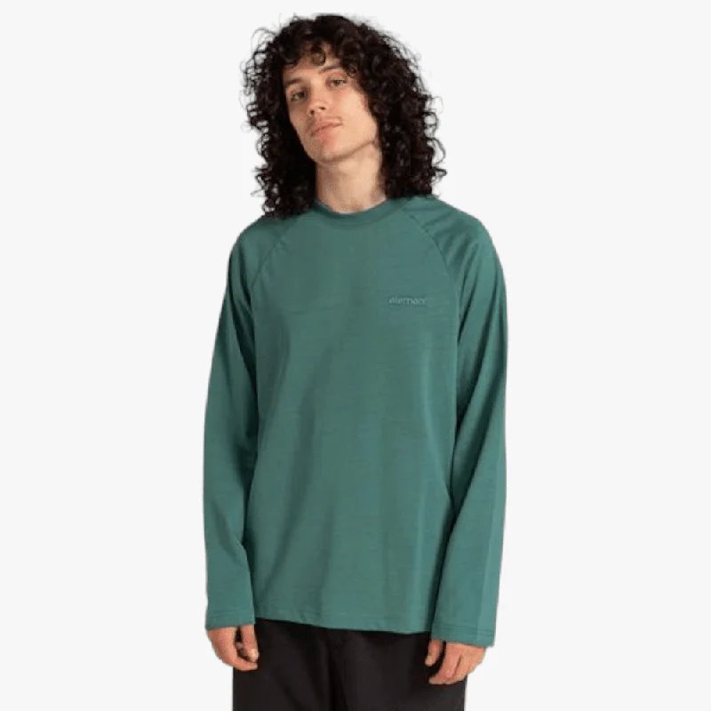 Midnight Sale Element Mens Blunt 3.0 Long Sleeve Tee North Atlantic