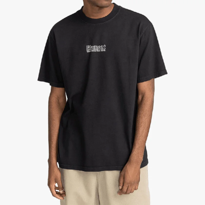 Fantastic Deals Element Mens Dialled Short Sleeve Tee Black