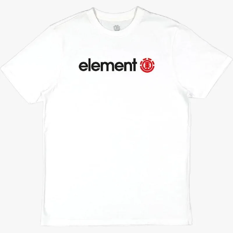 Massive Deals Element Mens Horizon Short Sleeve Tee White