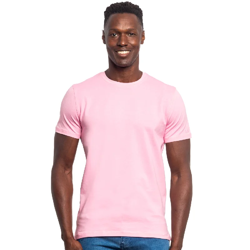 Instant Savings Essential Crew Neck T-Shirt - Pink