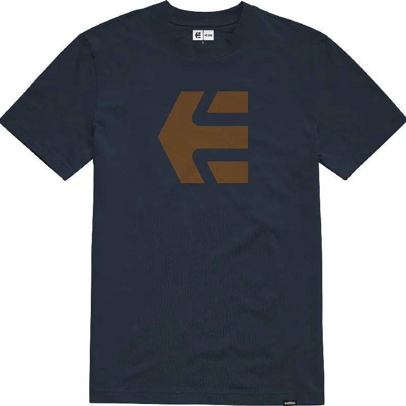 Savings Soar This Weekend Etnies Icon Tee - Navy / Gum
