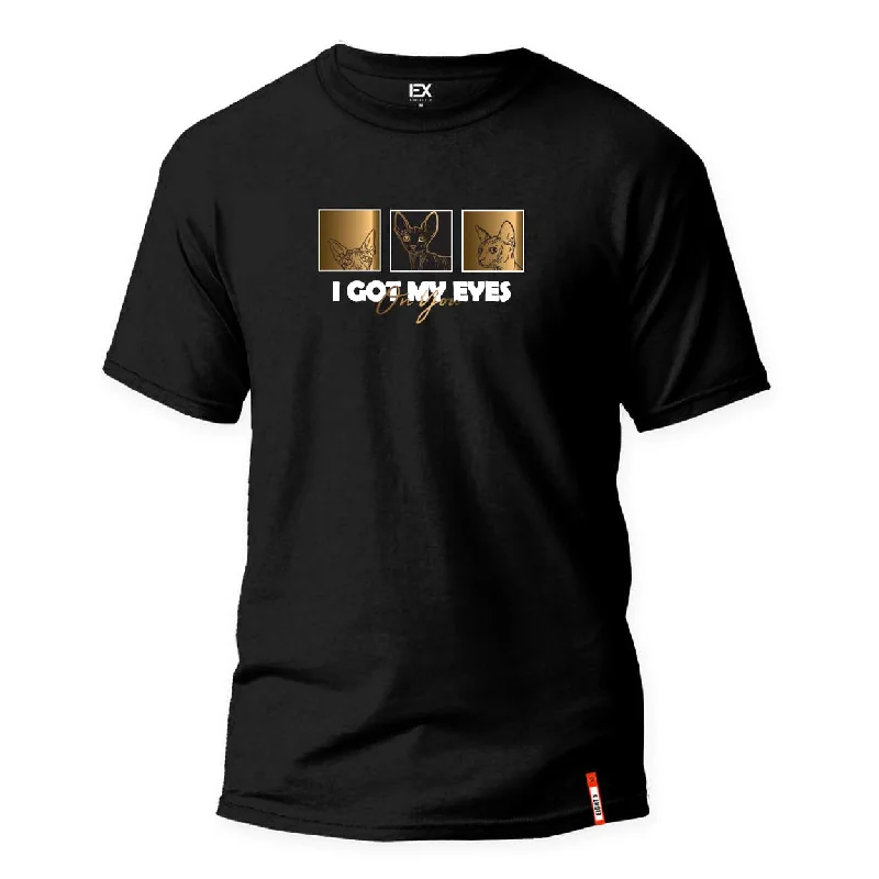 Major Deal Eyes on You 8X Street T-Shirt - Black