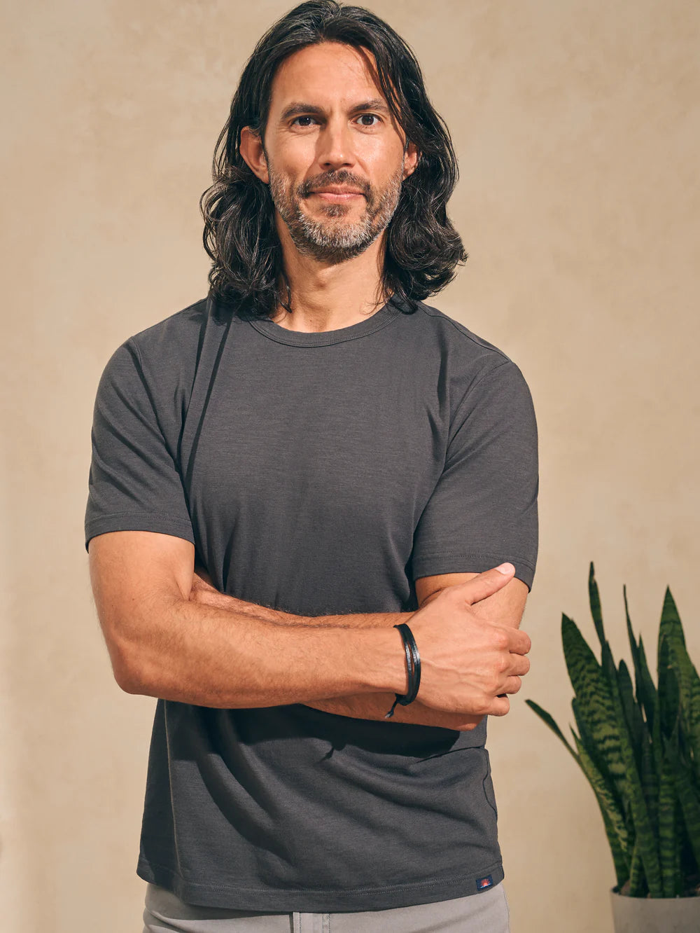 Crazy Deals Faherty Sunwashed T-Shirt - Washed Black