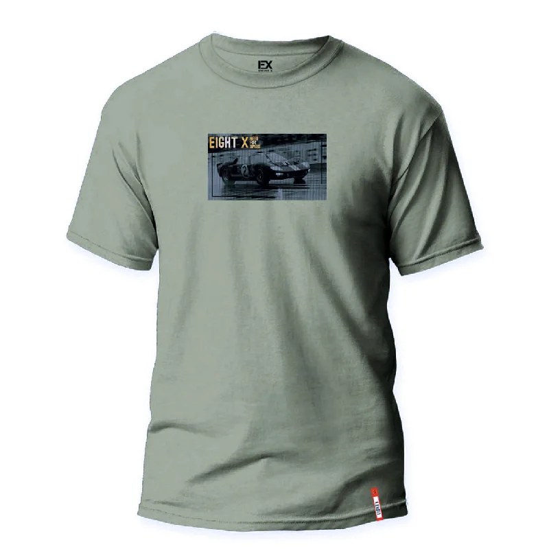 Overstock Sale Faster Than Ferrari 8X Street T-Shirt - Olive