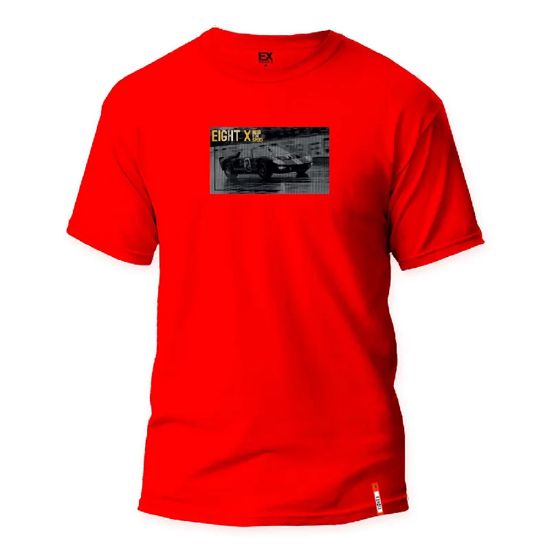 Now Available Faster Than Ferrari Street 8X T-Shirt - Red