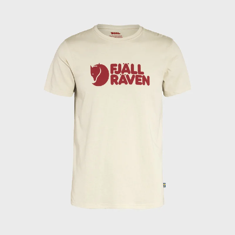 Best Bargains Fjallraven Mens Logo T-shirt - Chalk White