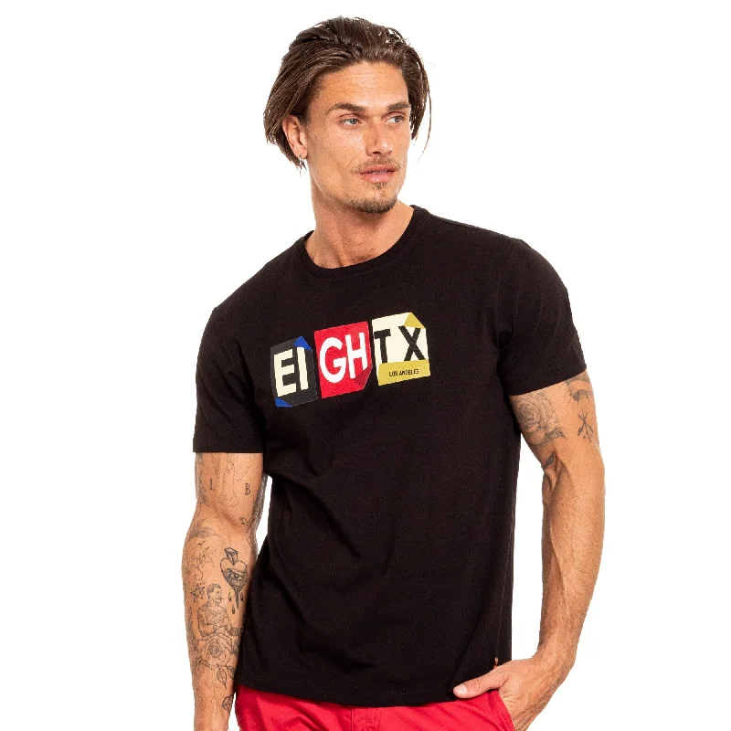 Discount Mania Folds 8X Street T-Shirt - Black