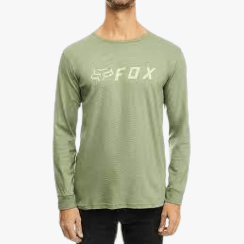 Limited Quantity Fox Mens Apex Long Sleeve Tee Sage