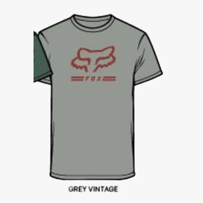 Unbeatable Prices Fox Mens Crf Short Sleeve Tee Grey Vintage