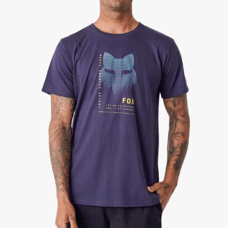 Massive Savings Fox Mens Dispute Short Sleeve Tee Navy