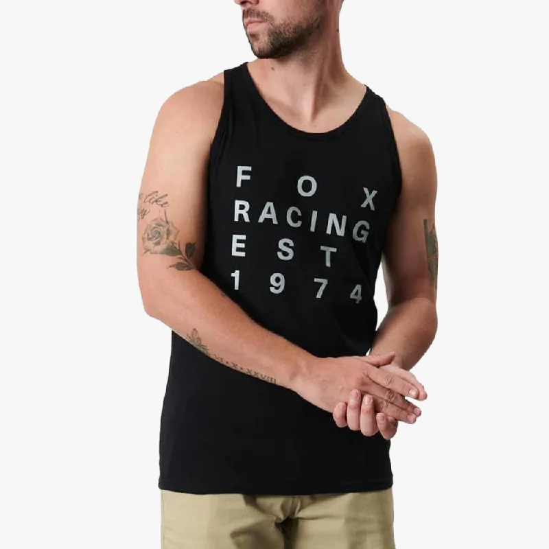 Online Only Fox Mens Est Tank Black