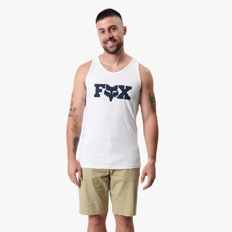 Low Price Fox Mens Heritage Tank White