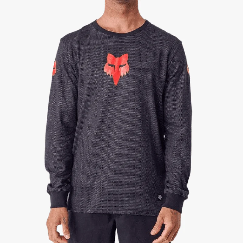 Online Deal Fox Mens Lab Head Airline Long Sleeve Tee Black