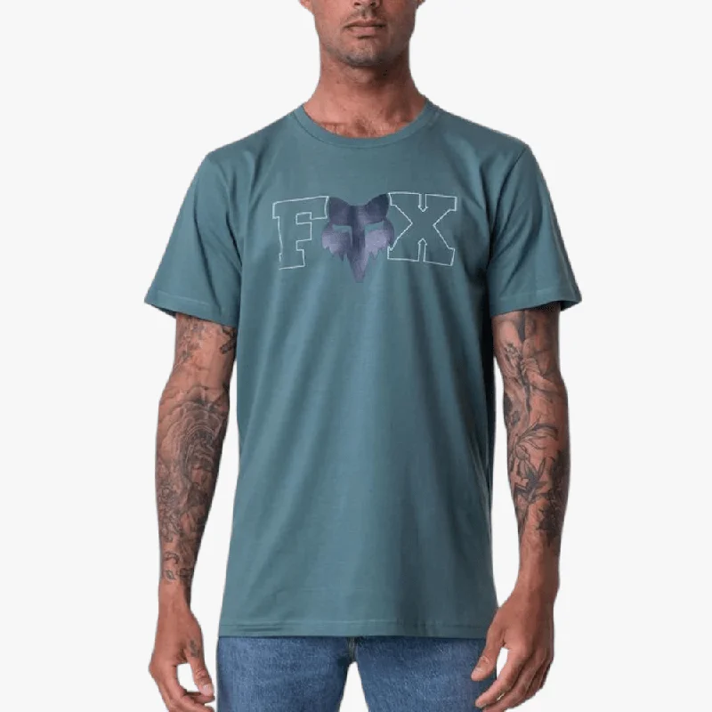 Can't Resist Fox Mens Meguro Short Sleeve Tee Gunmetal