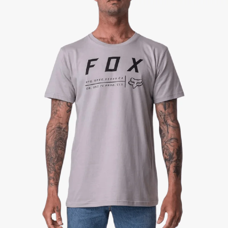 Special Offer Fox Mens Non Stop 2.0 Short Sleeve Tee Lt Grey