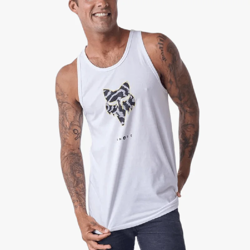 Special Discount Fox Mens Nuklr Head Vest White