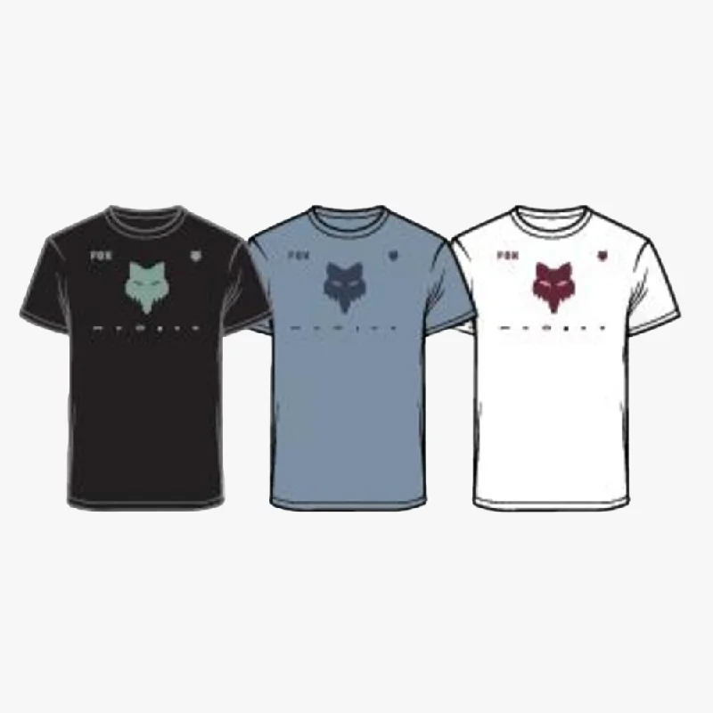 Make Your Weekend Count with Savings Fox Mens Rkane Head 2.0 Short Sleeve Tee White