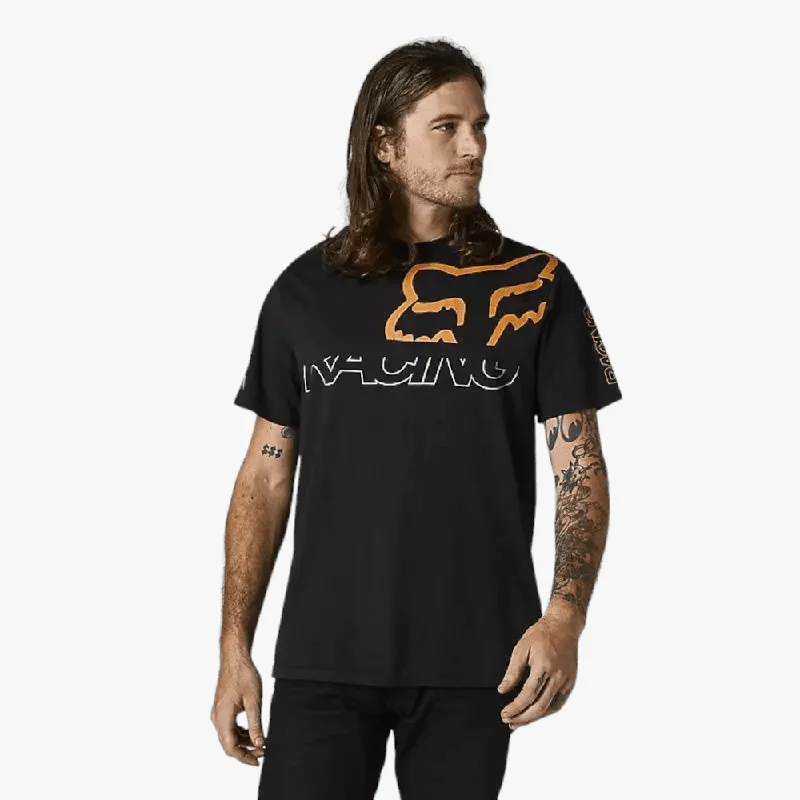 Take Advantage Fox Mens Skew Short Sleeve Tee Black
