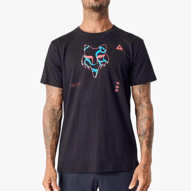 Deal of the Day Fox Mens Withered Short Sleeve Tee Black