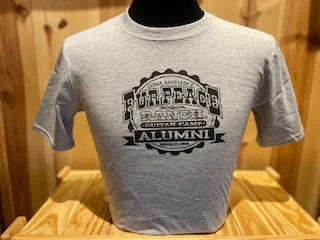 Online Only T-Shirt - Fur Peace Ranch Alumni Heather Gray (SM is the only size available) Online Only T-Shirt - Fur Peace Ranch Alumni Heather Gray (SM is the only size available)