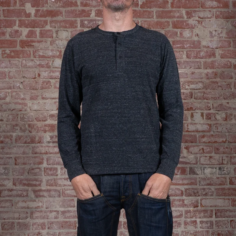 Celebrate the Weekend with Discounts Glory Days Long Sleeve Heavyweight Henley - Tri-Blend Charcoal Celebrate the Weekend with Discounts Glory Days Long Sleeve Heavyweight Henley - Tri-Blend Charcoal