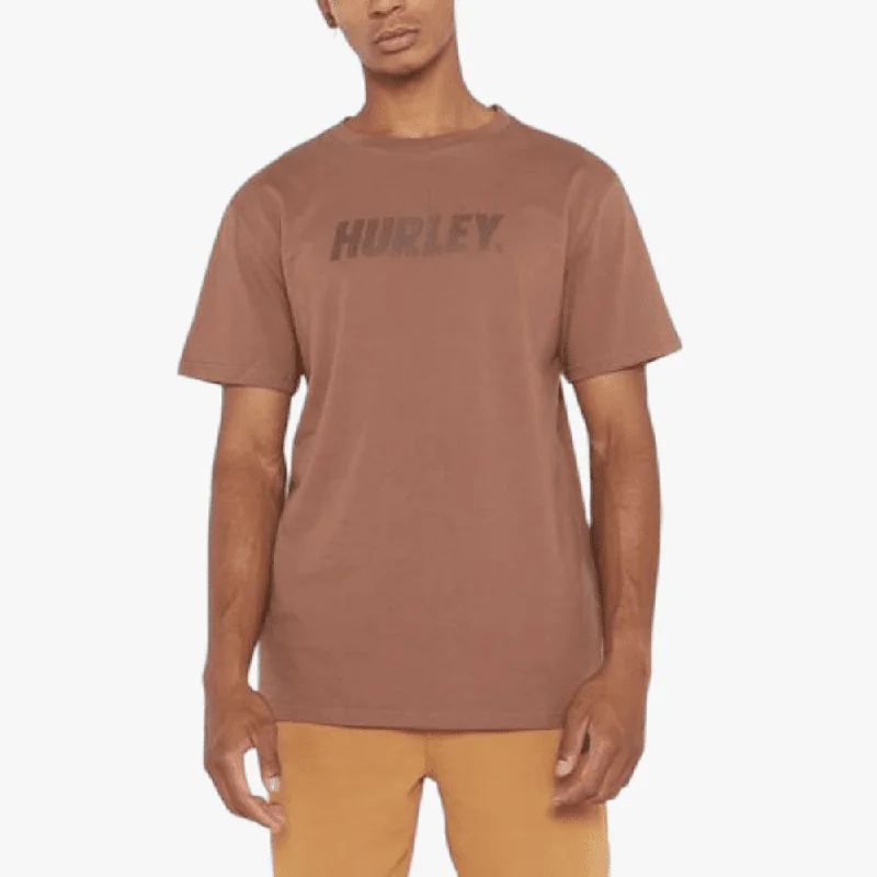 Get It Before It’s Gone Hurley Mens Evd Wash Fastlane Short Sleeve Tee Burl Wood