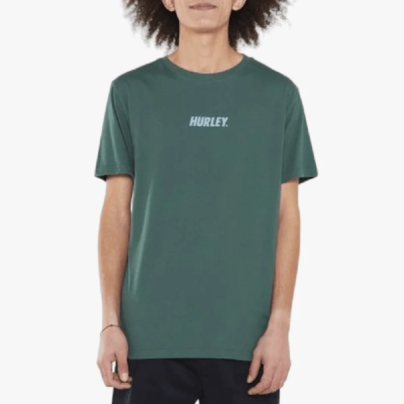 Mega Sale Hurley Mens Fastlane Small Short Sleeve Tee Trekking Green