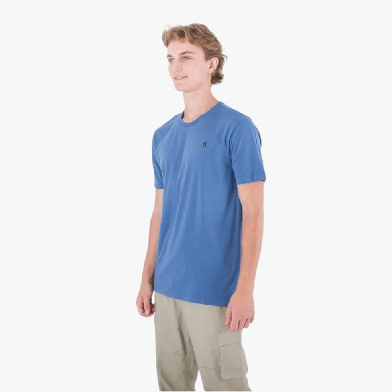 Deal Explosion Hurley Mens H20 Dri Icon Short Sleeve Tee H423 Medium Blue