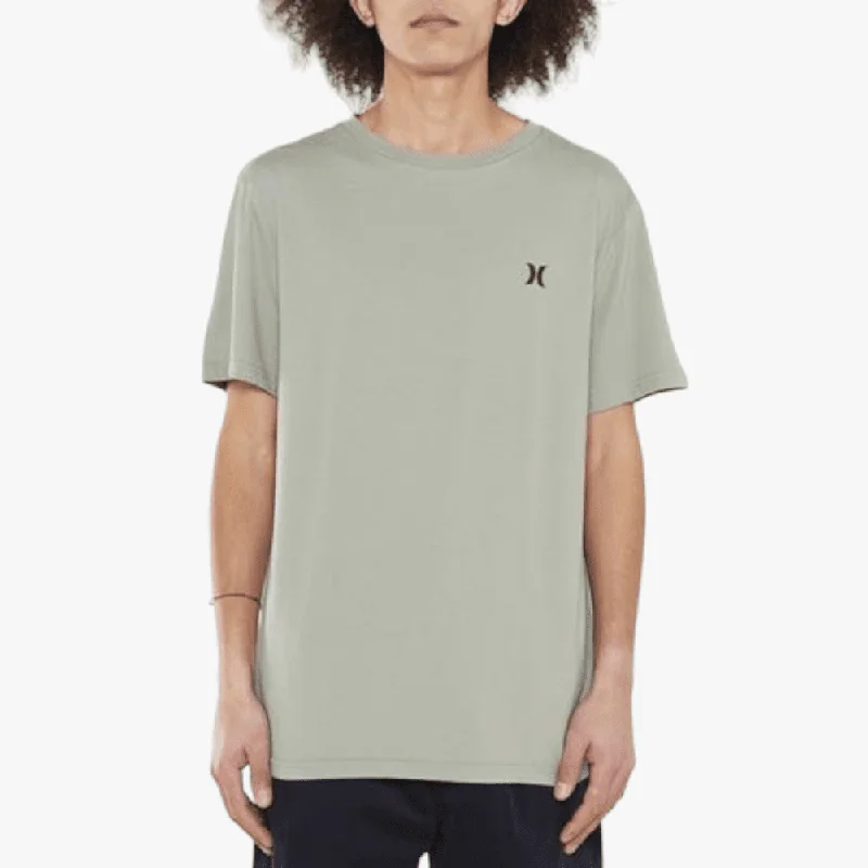 Time-Limited Offer Hurley Mens Icon Short Sleeve Tee Silvered Green