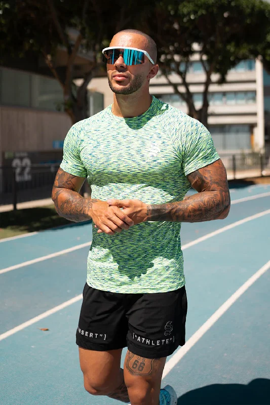 Price Slash Trek Tee - Neon Green