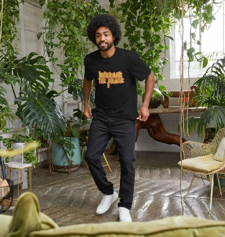 Lowest Price Increase The Peace Print Men's T-Shirts