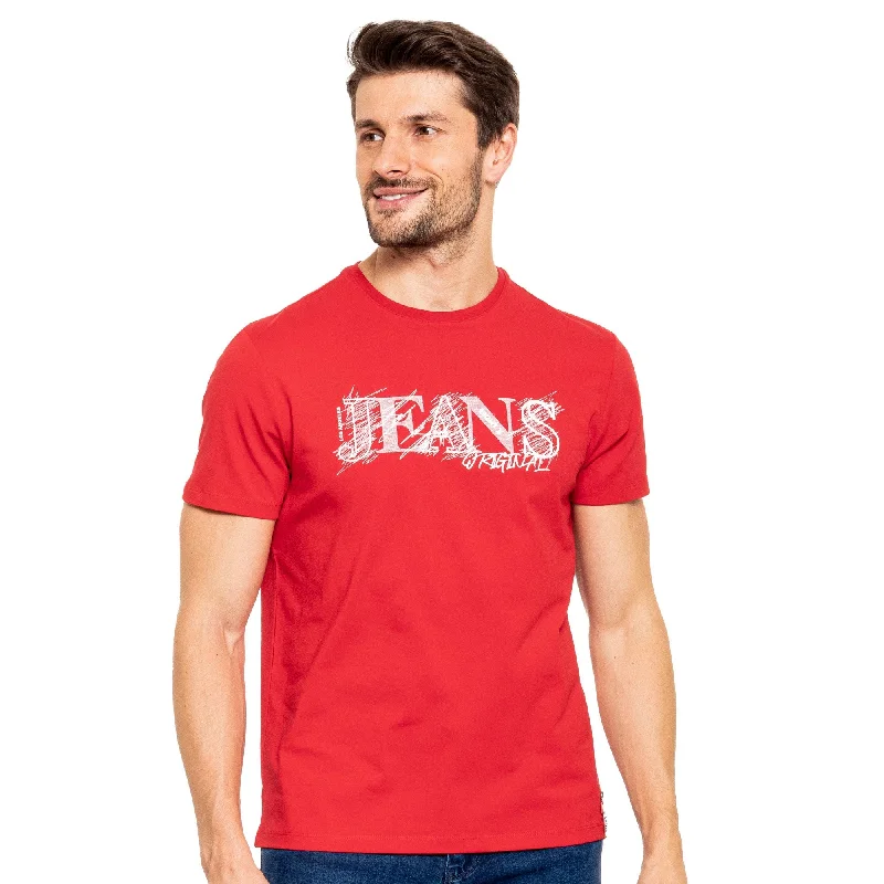 Online Specials Jeans 8X Street T-Shirt - Red