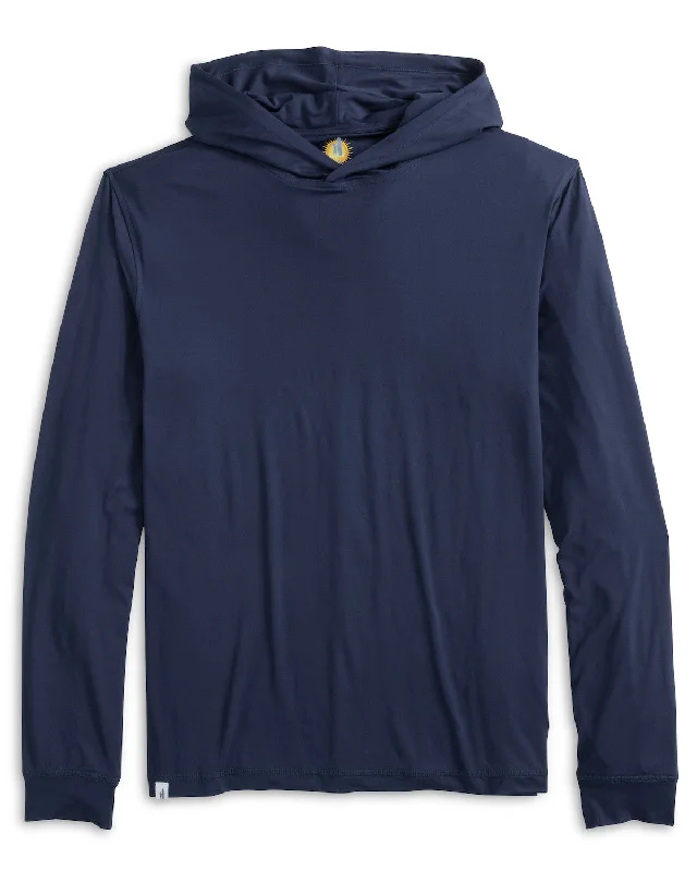 Huge Savings Johnnie-O Talon Hooded Long Sleeve T-Shirt - Navy 2*