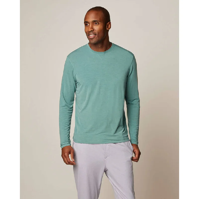 Time-Sensitive Johnnie-O Course Prep-Formance Long Sleeve T-Shirt - Cactus