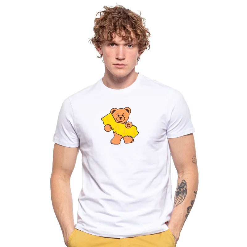 New Deals Cali Bear Graphic T-Shirt - White
