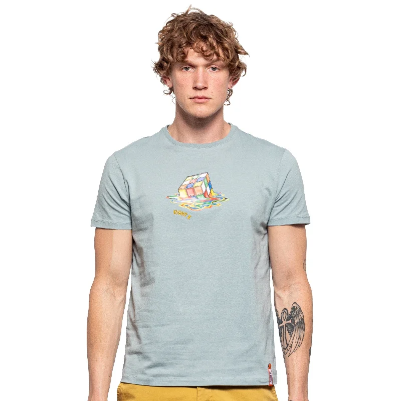 Daily Deals Cubed Graphic T-Shirt - Sage Green