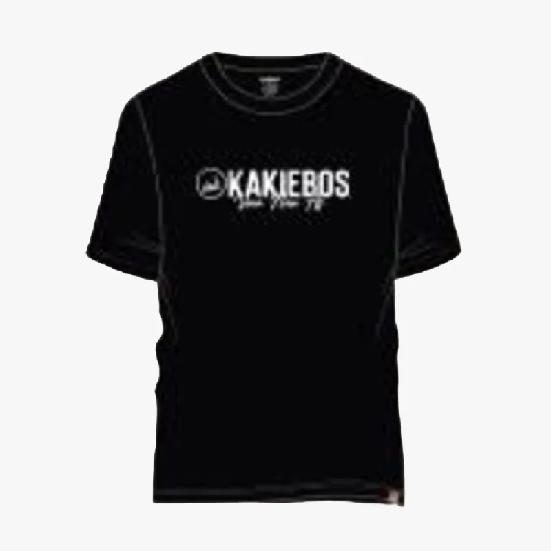 Deal Frenzy Kakiebos Mens Classic Fit Short Sleeve Tee Black
