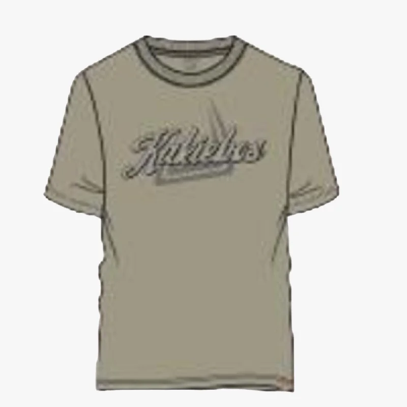 Flash Deal Kakiebos Mens Classic Fit Short Sleeve Tee Khaki