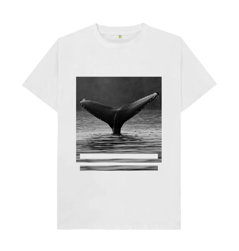 Daily Specials Unisex whales Tail Print T-shirt